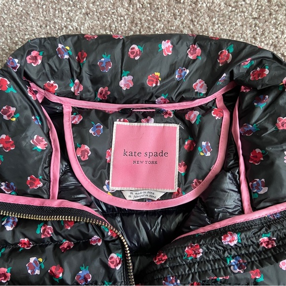 Kate Spade Floral Puffer Jacket - Picture 5 of 6